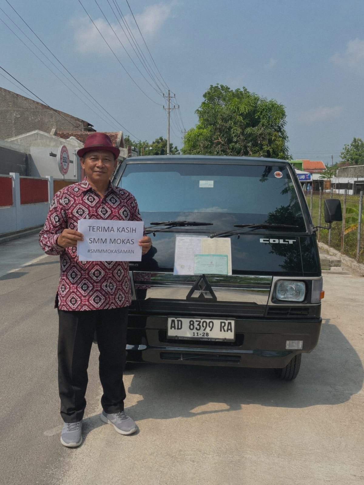 Foto Serah Terima
